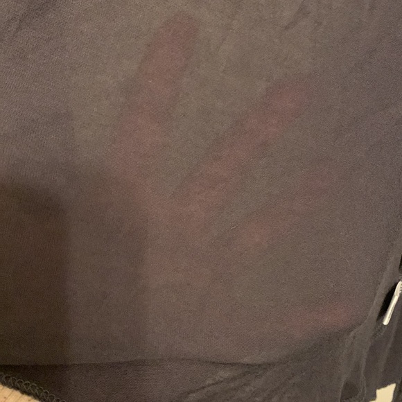 Zenana Outfitters Sheer Charcoal Grey Cardigan - Picture 4 of 6